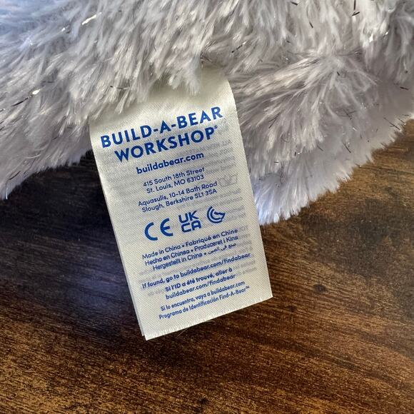 Build A Bear Glisten Reindeer Christmas Gift Plush Winter Unicorn Sparkle New - Picture 6 of 8